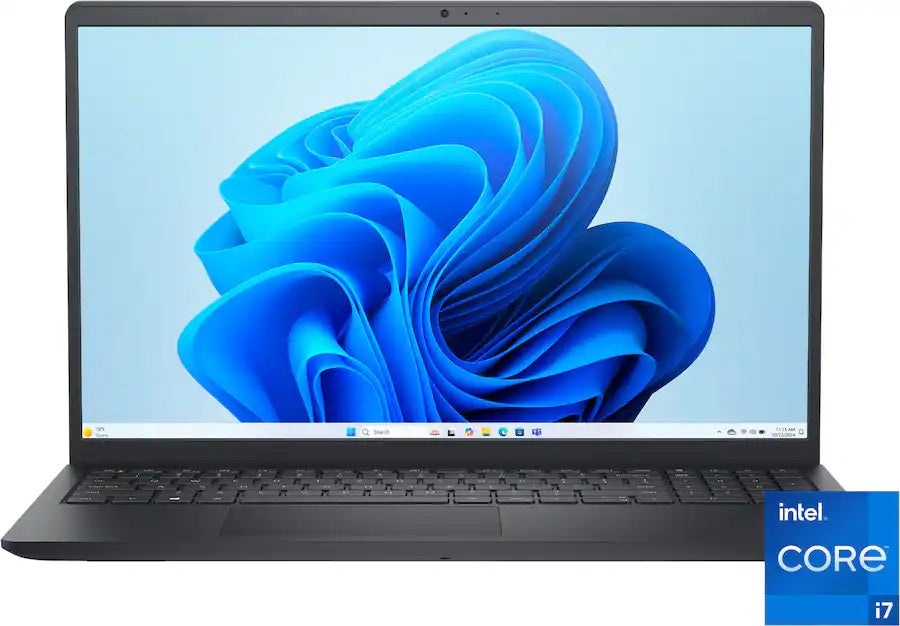 Dell - 15.6" 2K Touchscreen Laptop - Intel 13th Generation Core i7 1355U 2023 - 16GB Memory - 512 GB Storage - Carbon Black