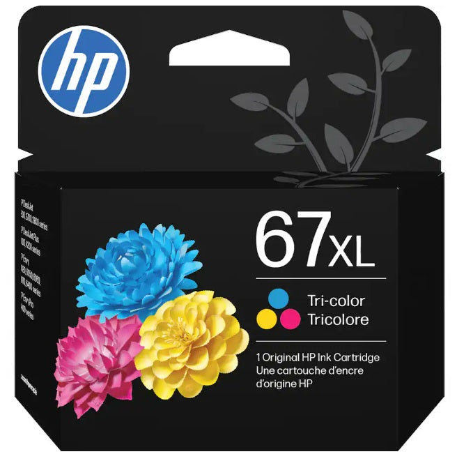 HP - 67XL High-Yield Ink Cartridge - Tri-color