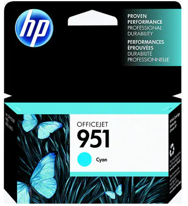HP - 951 Ink Cartridge - Cyan