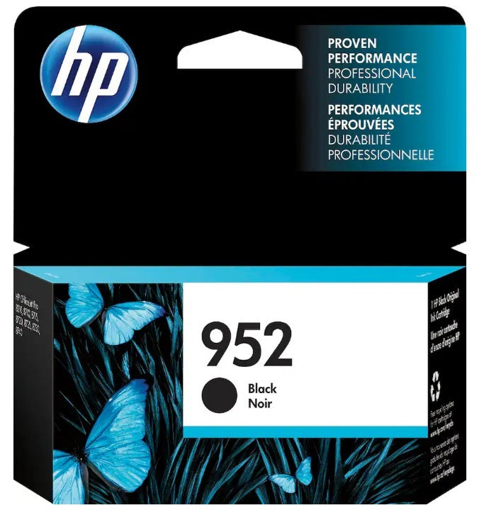 HP - 952 Standard Yield Ink Cartridge - Black