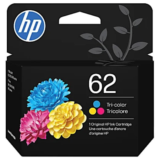 HP 62 Tri-Color Ink Cartridge