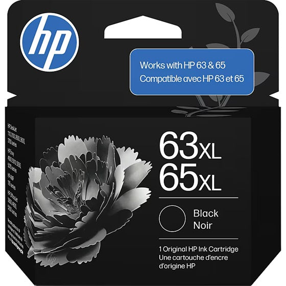 HP 63XL / 65XL Black High Yield Ink Cartridge