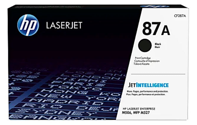 HP 87A Black Toner Cartridge