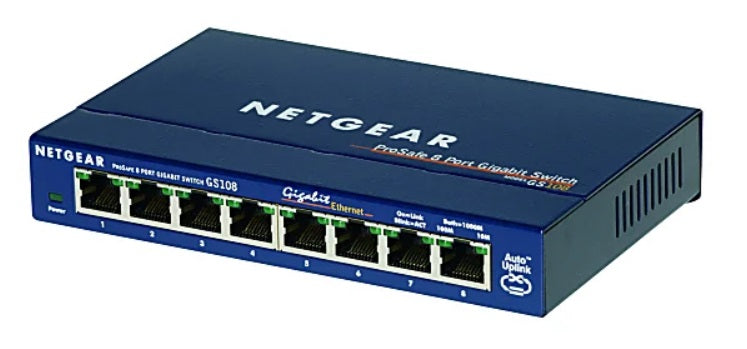 NETGEAR® ProSAFE 8-Port Gigabit Desktop Switch