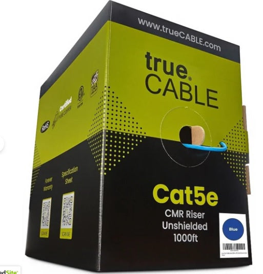 Cat5e Riser Ethernet Cable｜Unshielded