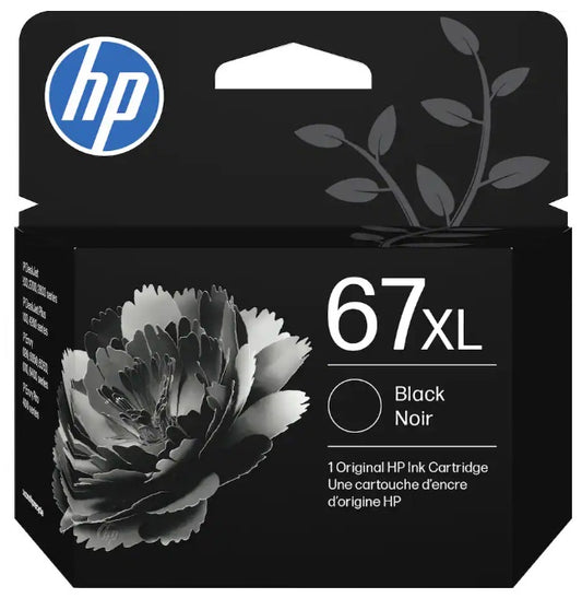 HP - 67XL High-Yield Ink Cartridge - Black