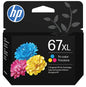 HP - 67XL High-Yield Ink Cartridge - Tri-color