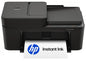 HP - DeskJet 4355 Wireless All-in-One Inkjet Printer, Scanner, Copier,