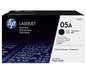 HP 05A Black Standard Yield Toner Cartridge, 2/Pack (CE505D)