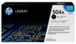 HP 504A Standard Yield Black LaserJet Toner Cartridge, CE250A