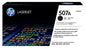 HP 507A Black Standard Yield Toner Cartridge, Prints Up to 5,500 Pages (CE400A)
