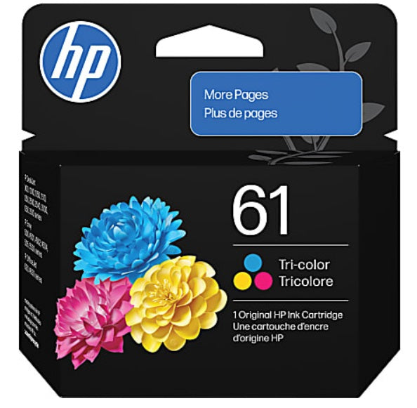 HP 61 Tri-Color Original Ink Cartridge