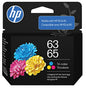 HP 63/65 Tri-color Original Ink