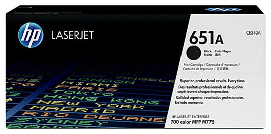 HP 651A Black Toner Cartridge