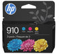 HP 910 Cyan/Magenta/Yellow, 3/Pack