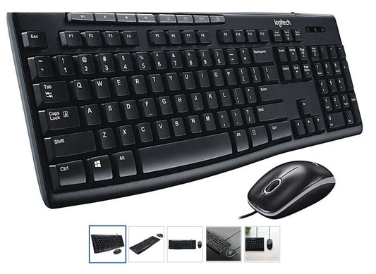 Logitech® Media Combo Keyboard and Mouse